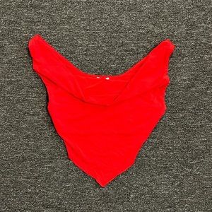 NWT Princess Polly Adaline Top Red Size Small/4